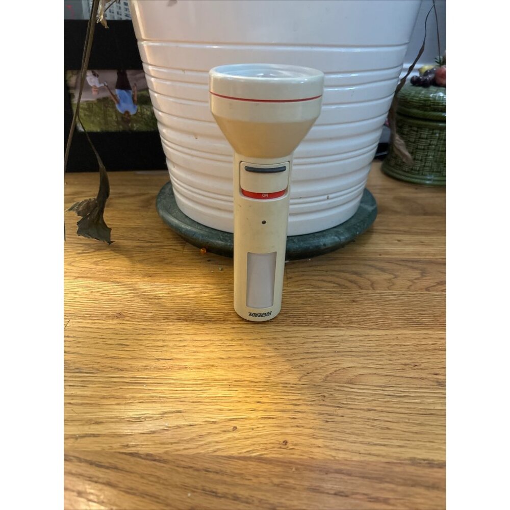 Vintage Everyday Torch With  Plug In Connector Attached Wireless ‎ Parts